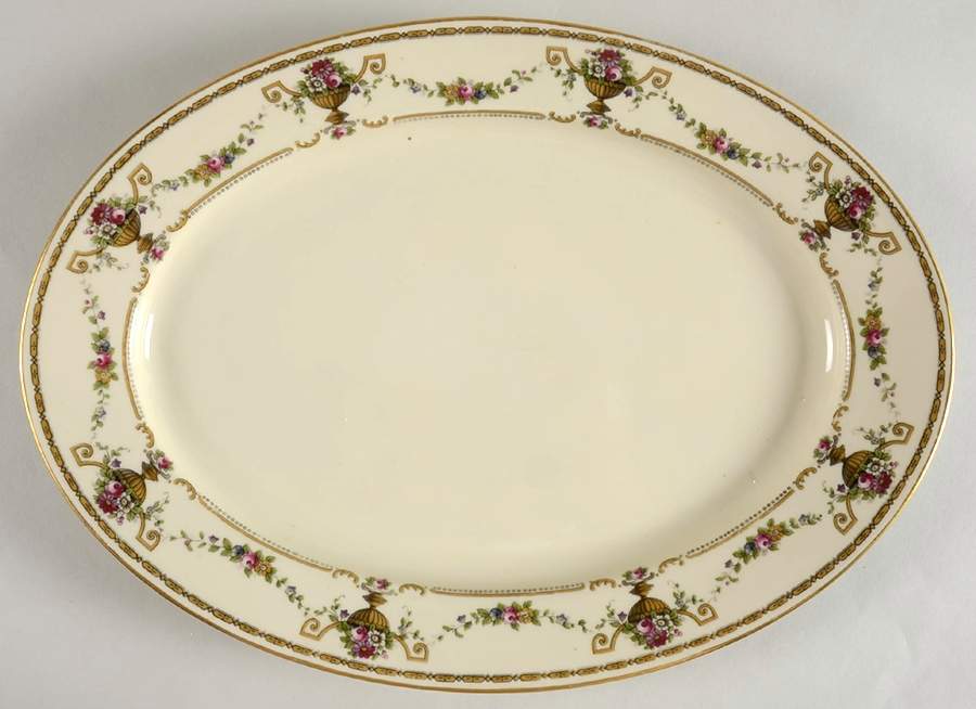 Brandon-Olympia 14" Oval Serving Platter by Heinrich - H&C-1