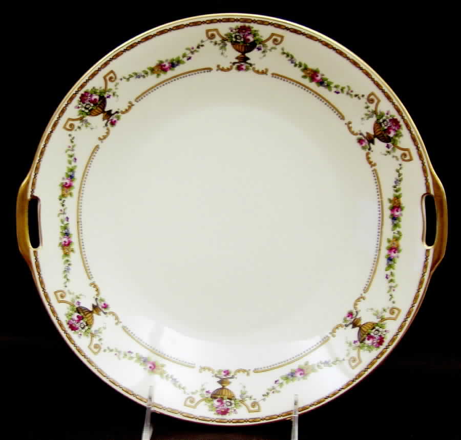 Brandon-Olympia Handled Cake Plate by Heinrich - H&C-1