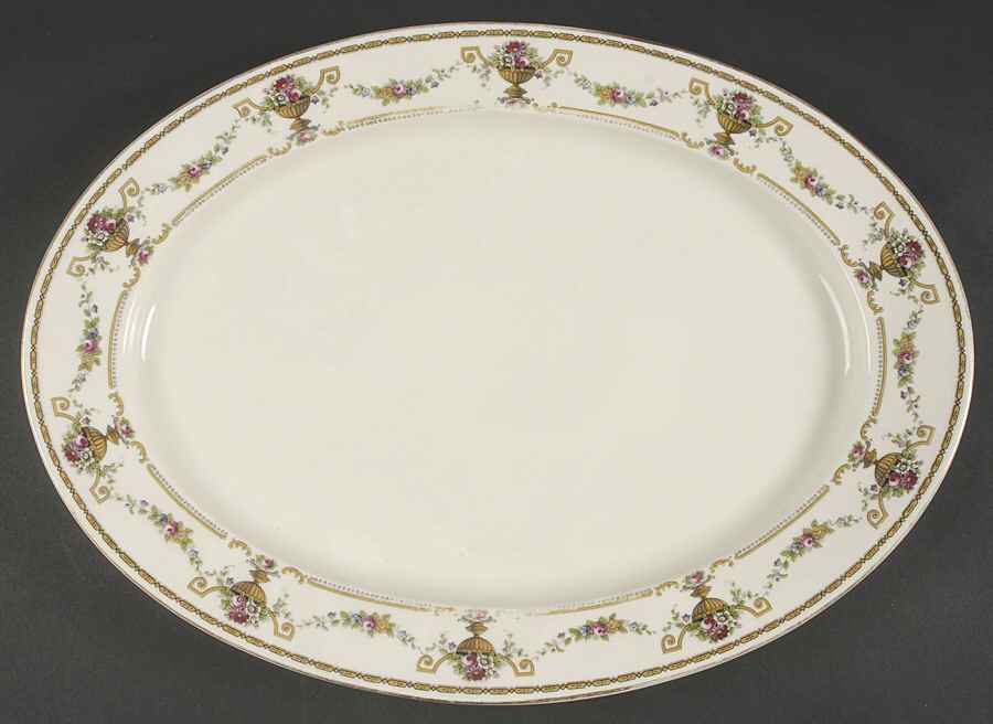 Brandon-Olympia 16" Oval Serving Platter by Heinrich - H&C-1
