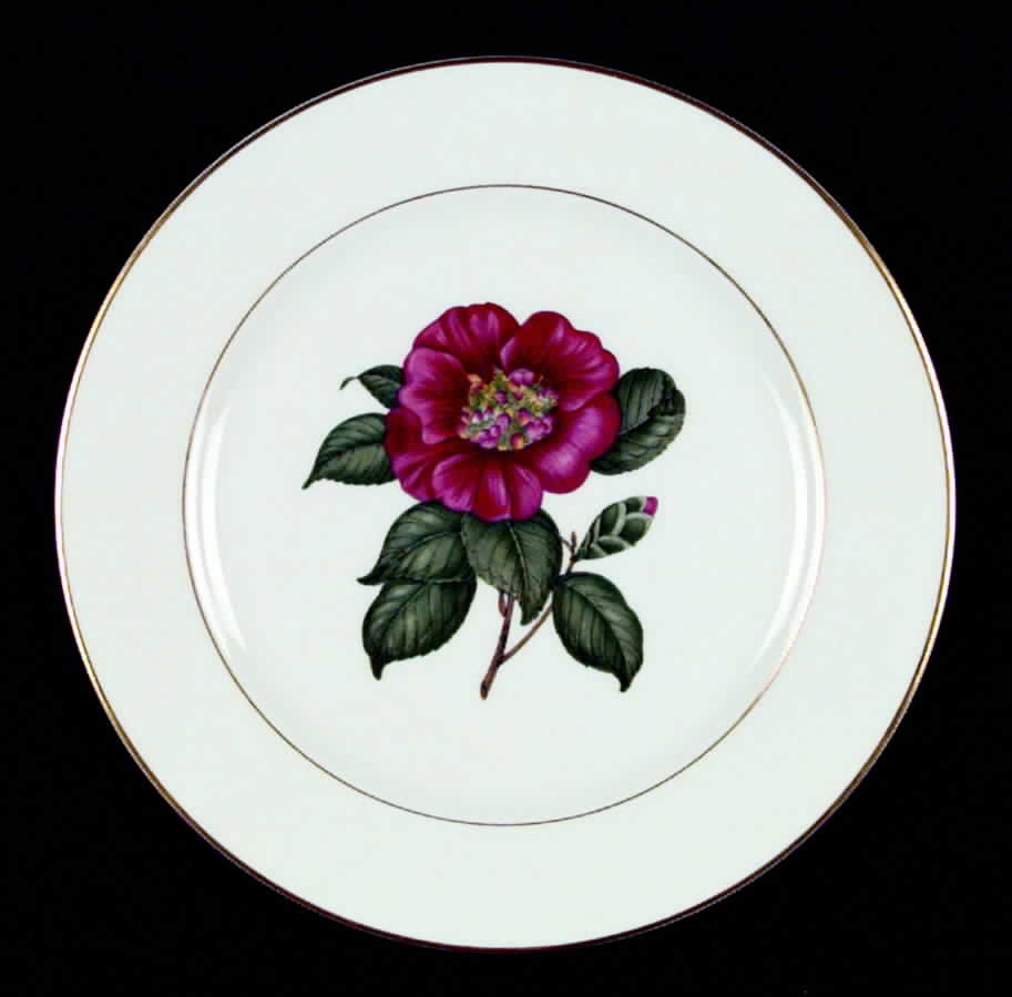 Camellia Salad Plate by Heinrich - H&C-1