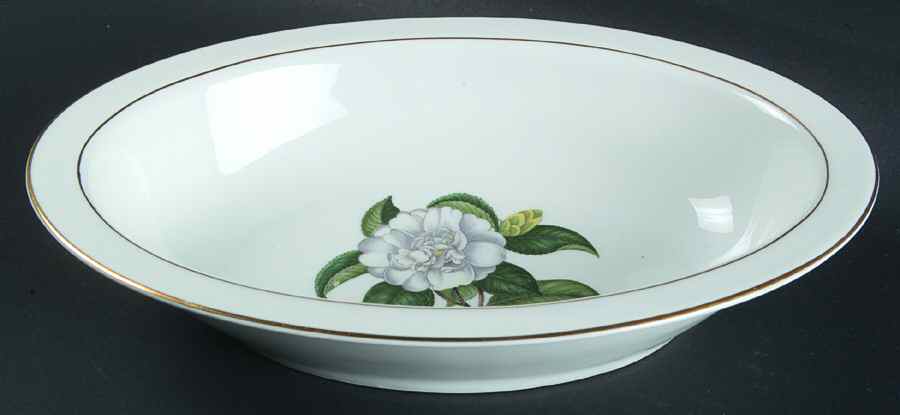 Camellia 10" Oval Vegetable Bowl by Heinrich - H&C-1
