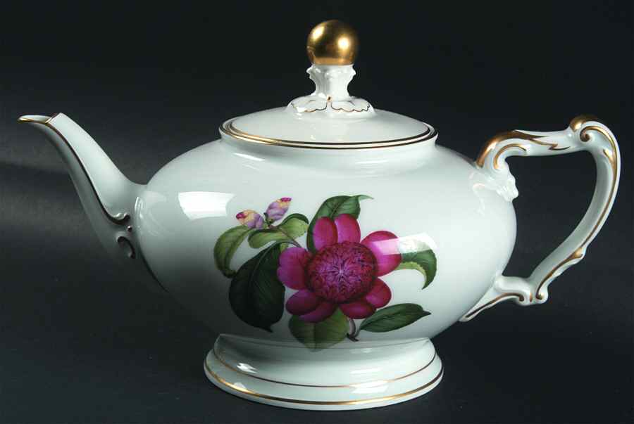 Camellia Teapot & Lid by Heinrich - H&C-1