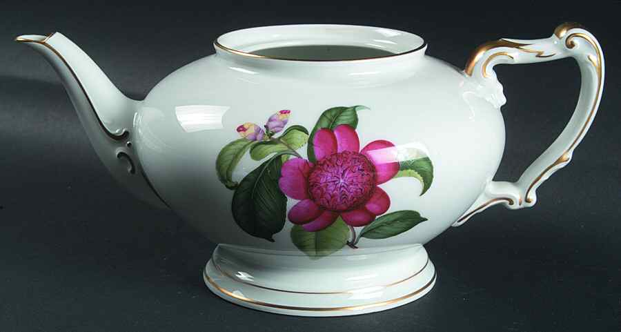 Camellia Teapot No Lid by Heinrich - H&C-1