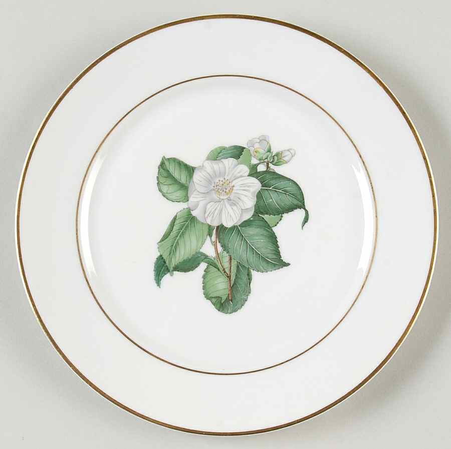 Camellia Bread & Butter Plate by Heinrich - H&C-1