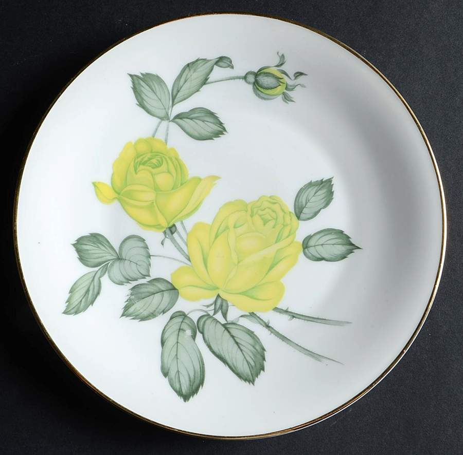 Chartrose Salad Plate by Heinrich - H&C-1