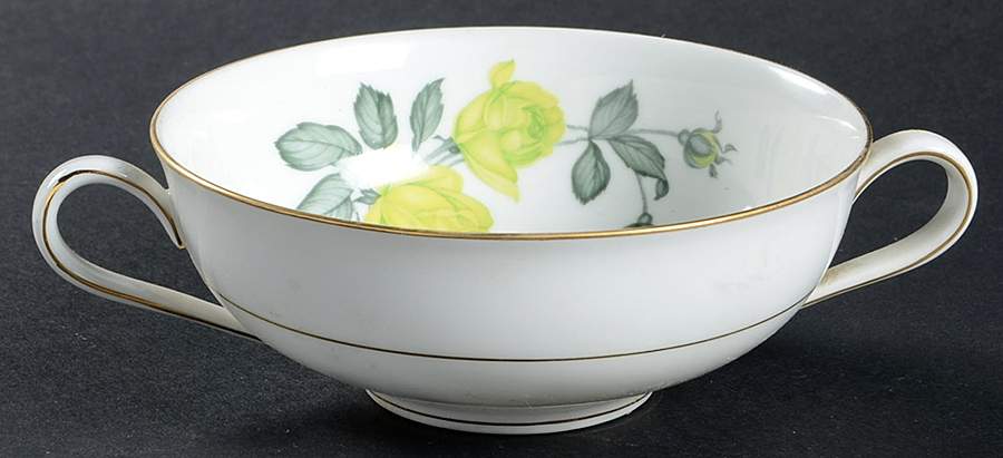 Chartrose Flat Cream Soup Bowl by Heinrich - H&C-1