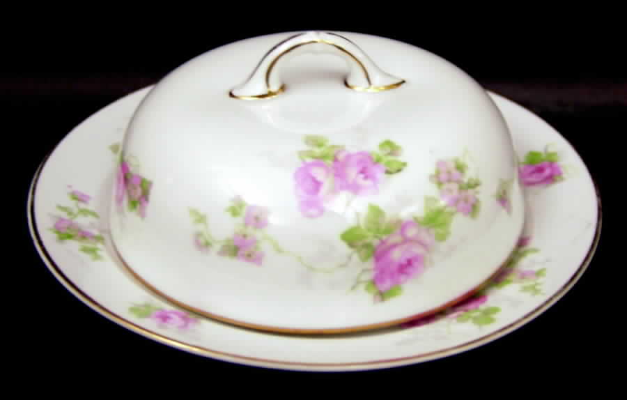 Coburg Round Covered Butter by Heinrich - H&C-1