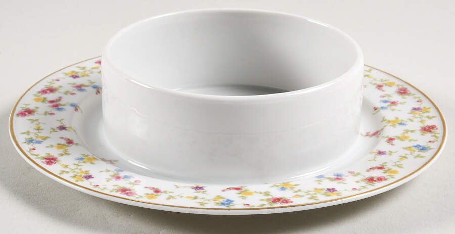 Coquette White Round Butter No Lid by Heinrich - H&C-1