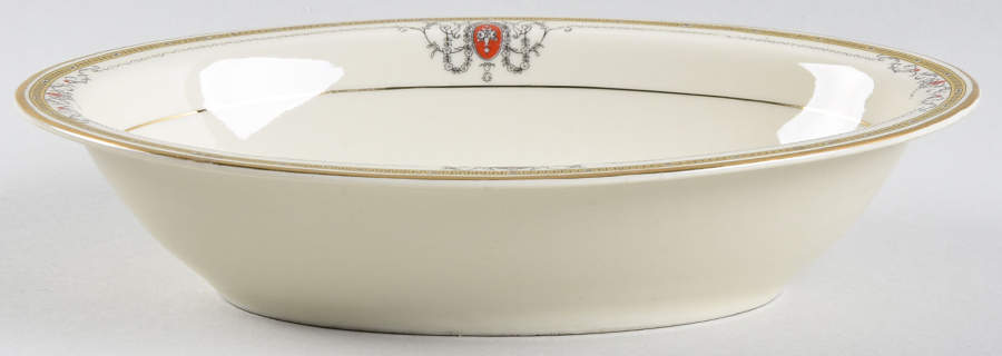 Crusader (Smooth) 8" Oval Vegetable Bowl by Heinrich - H&C-1