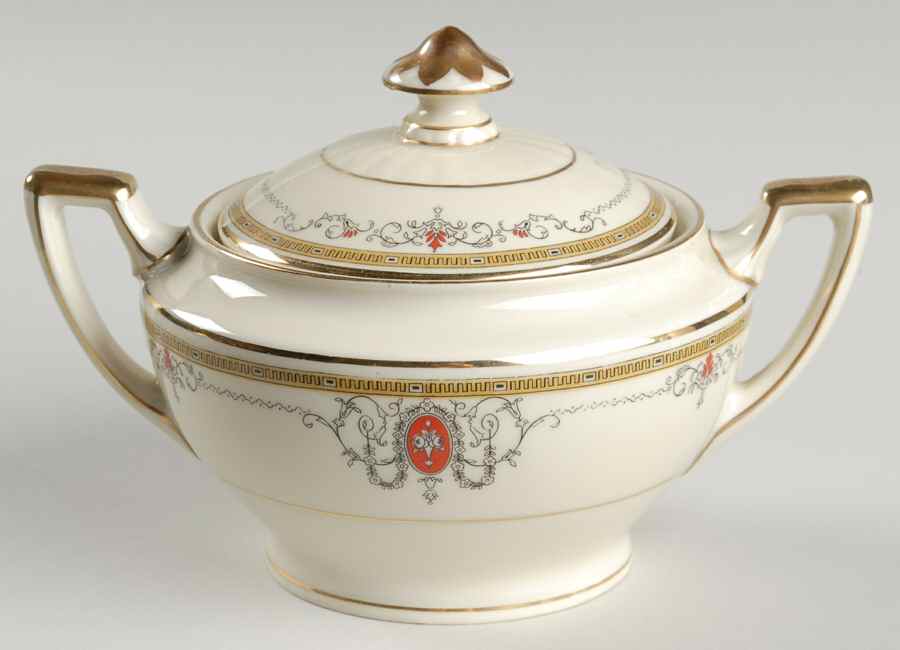 Crusader (Smooth) Sugar Bowl & Lid by Heinrich - H&C-1