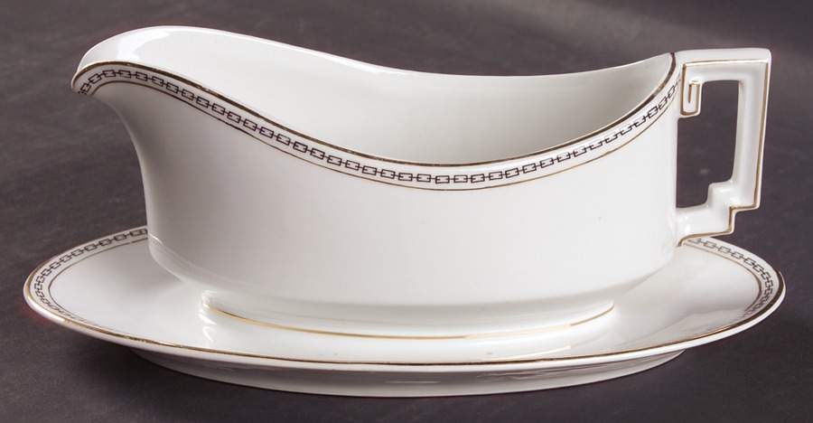 Dallas Gravy Boat with Attached Underplate by Heinrich - H&C-1