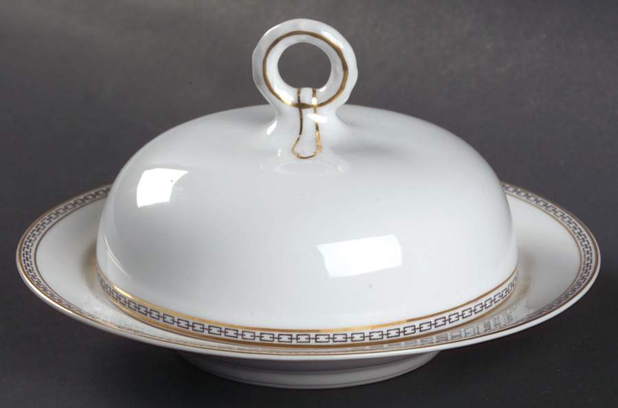 Dallas Round Covered Butter by Heinrich - H&C-1