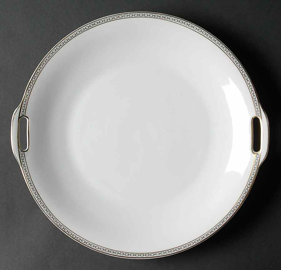 Dallas Handled Cake Plate by Heinrich - H&C-1