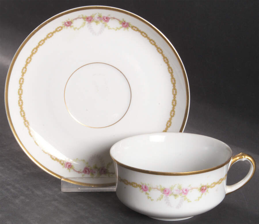 Dortmund Flat Cup & Saucer Set by Heinrich - H&C-1