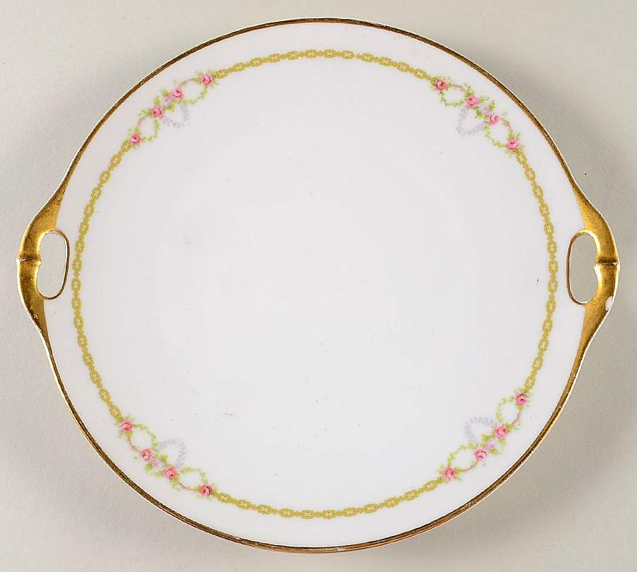 Dortmund Handled Cake Plate by Heinrich - H&C-1