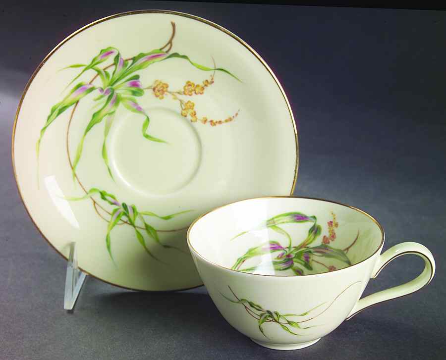 Drazene Footed Cup & Saucer Set by Heinrich - H&C-1