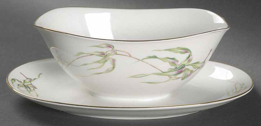 Drazene Gravy Boat with Attached Underplate by Heinrich - H&C-1
