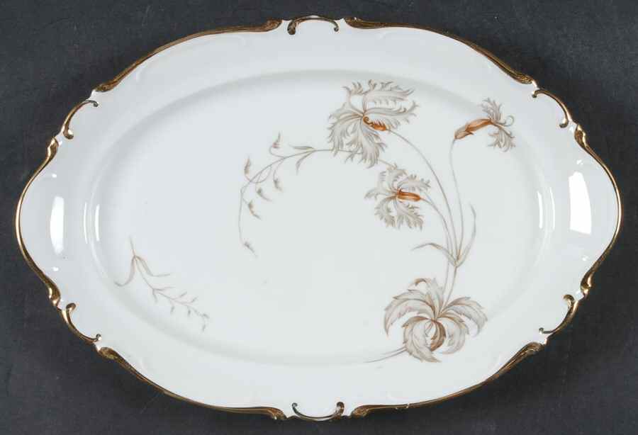 Du Barry 13" Oval Serving Platter by Heinrich - H&C-1