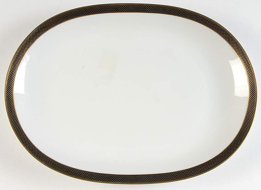 Elegance 13" Oval Serving Platter by Heinrich - H&C-1