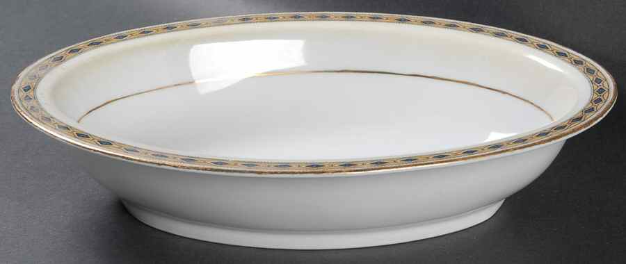Empire (No Center Design) 10" Oval Vegetable Bowl by Heinrich - H&C-1