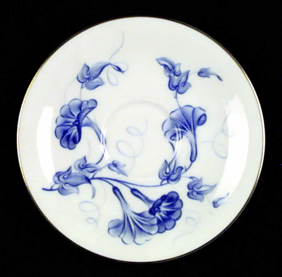 Evelyn Blue Saucer by Heinrich - H&C-1