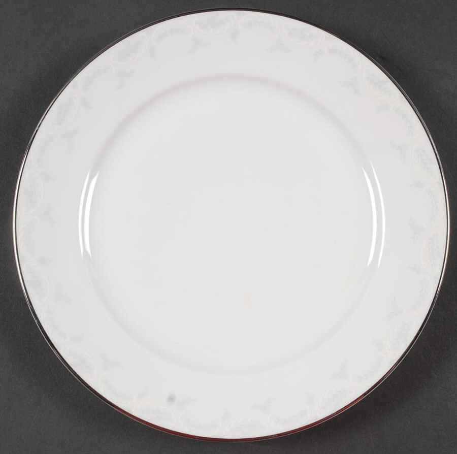 Ferndale (Newer, Platinum Trim) Salad Plate by Heinrich - H&C-1