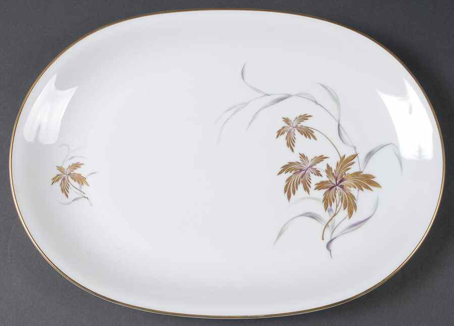 Glamour 14" Oval Serving Platter by Heinrich - H&C-1