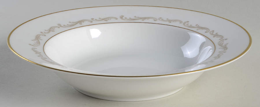 Golden Arc Rim Soup Bowl by Heinrich - H&C-1