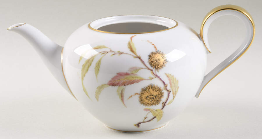Golden Chestnut Teapot No Lid by Heinrich - H&C-1