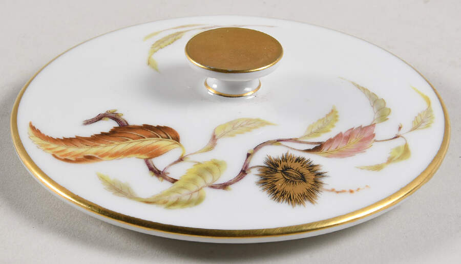 Golden Chestnut Lid for Mini Sugar Bowl by Heinrich - H&C-1