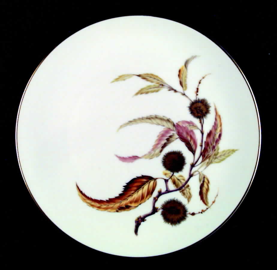 Golden Chestnut Dinner Plate by Heinrich - H&C-1