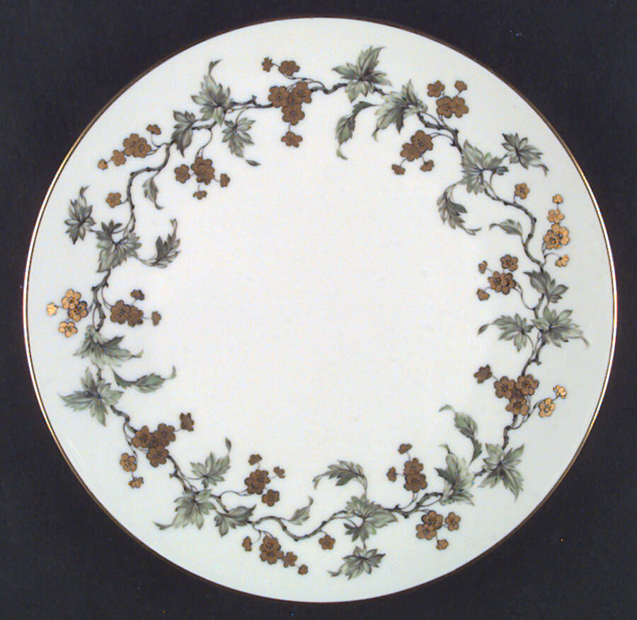 Golden Fantasy Dinner Plate by Heinrich - H&C-1