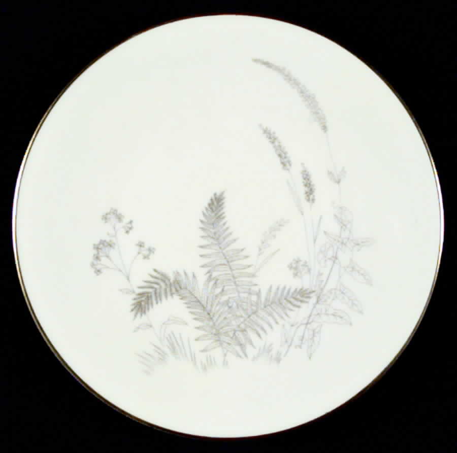 Golden Fern Bread & Butter Plate by Heinrich - H&C-1