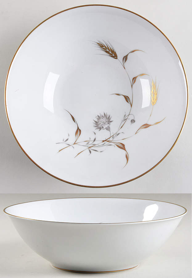Golden Harvest 9" Round Vegetable Bowl by Heinrich - H&C-1