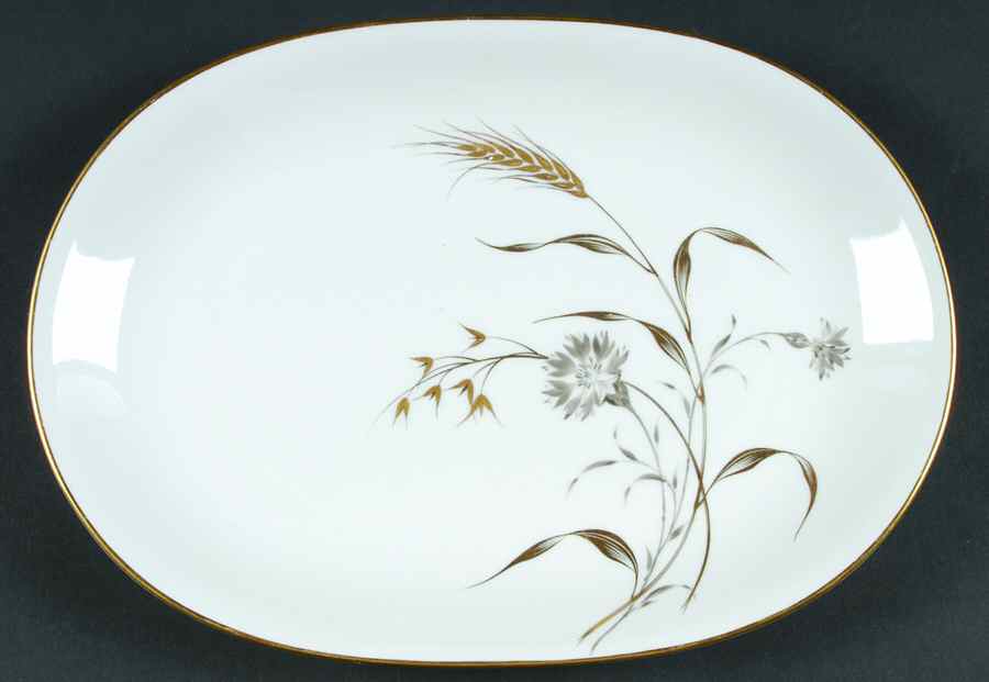 Golden Harvest 11" Oval Serving Platter by Heinrich - H&C-1