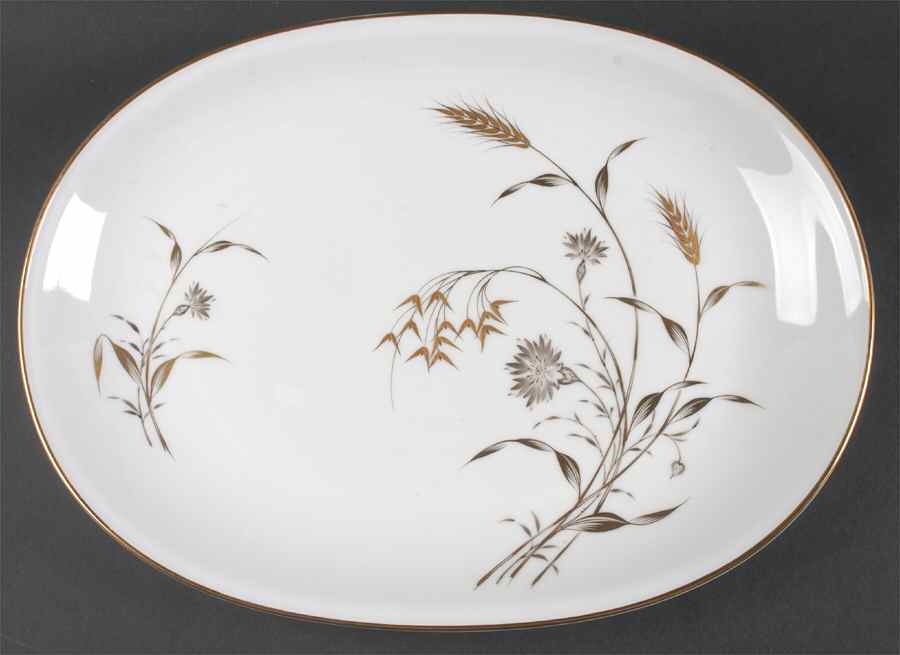 Golden Harvest 16" Oval Serving Platter by Heinrich - H&C-1