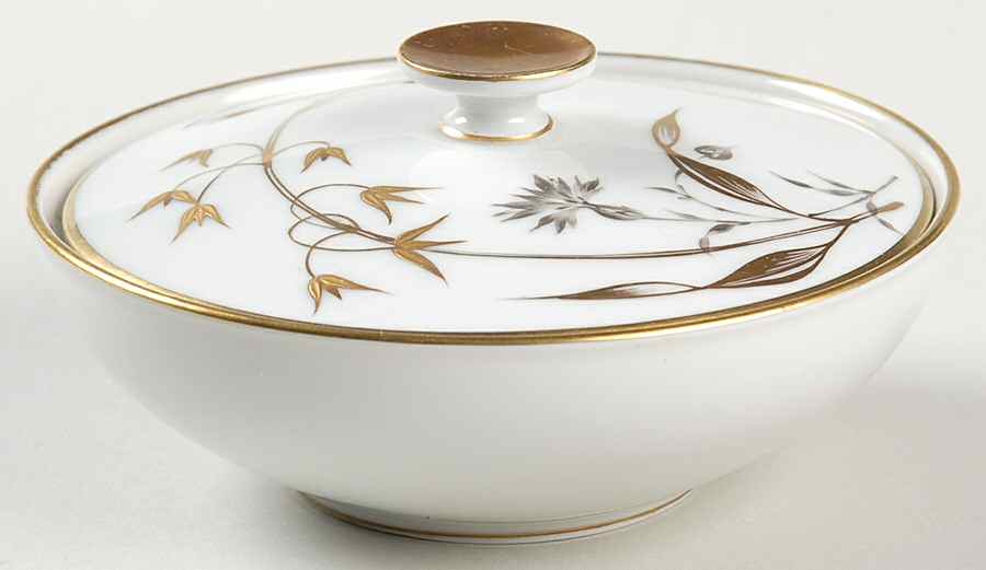 Golden Harvest Sugar Bowl & Lid by Heinrich - H&C-1
