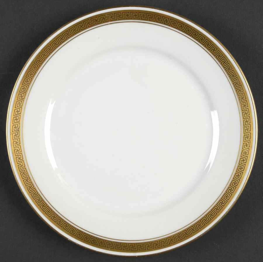 Golden Key Bread & Butter Plate by Heinrich - H&C-1