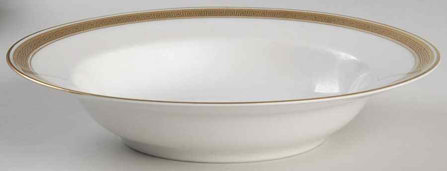 Golden Key Rim Soup Bowl by Heinrich - H&C-1