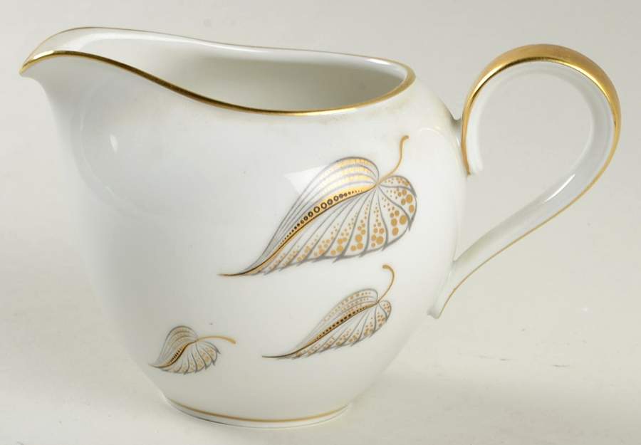 Golden Leaves Creamer by Heinrich - H&C-1