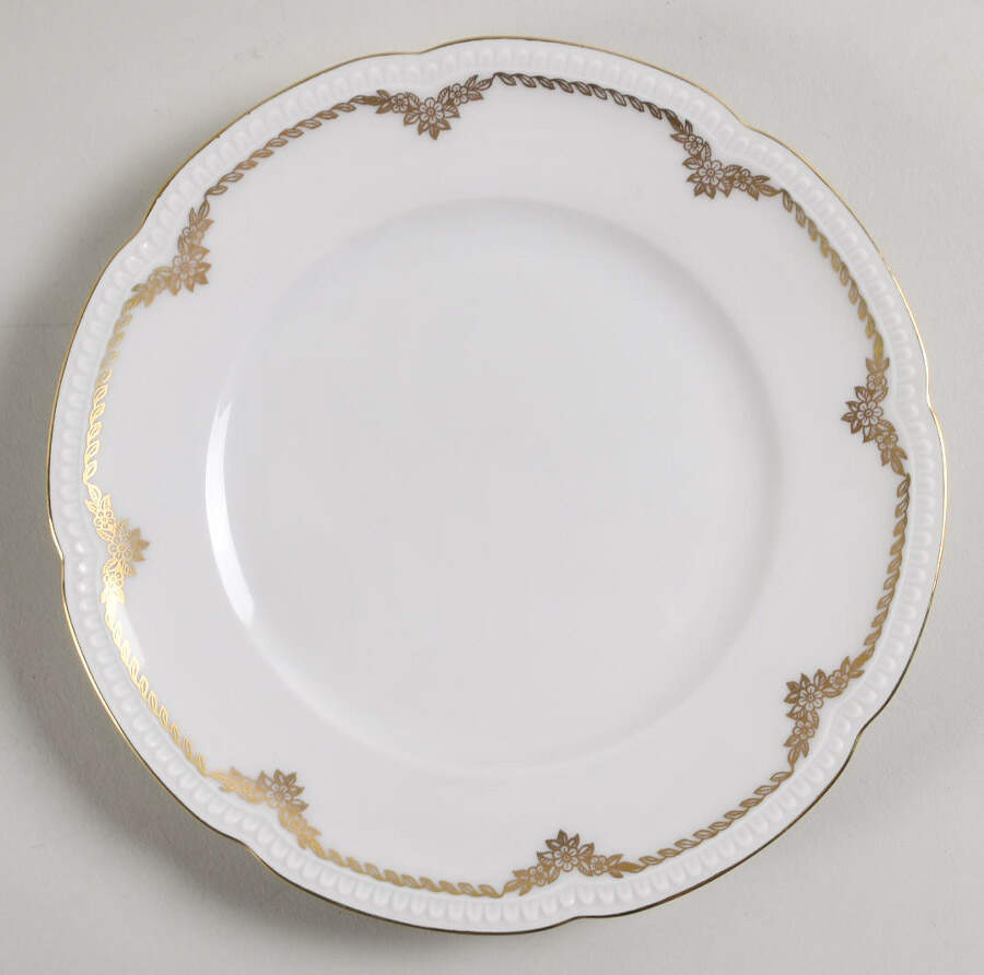Goldreigen Bread & Butter Plate by Heinrich - H&C-1
