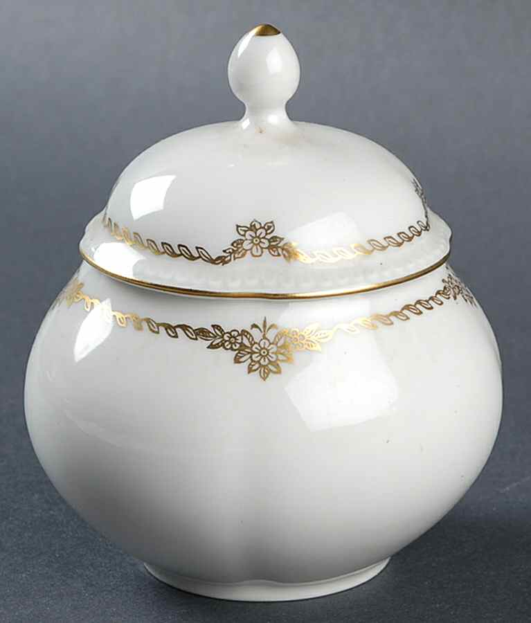 Goldreigen Sugar Bowl & Lid by Heinrich - H&C-1