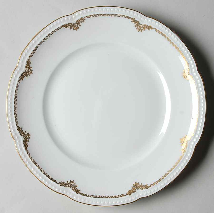 Goldreigen Salad Plate by Heinrich - H&C-1