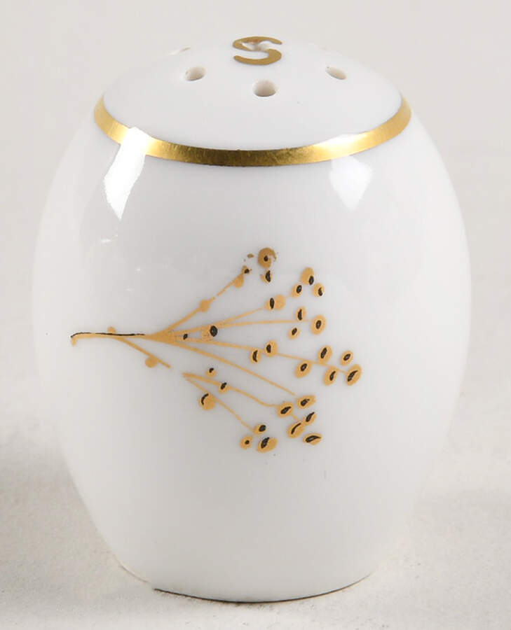 Golden Orchid Salt Shaker by Heinrich - H&C-1