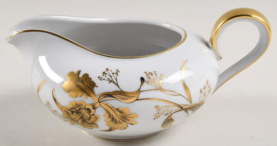 Golden Orchid Creamer by Heinrich - H&C-1