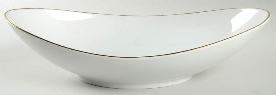 Golden Peak 12" Oval Vegetable Bowl by Heinrich - H&C-1