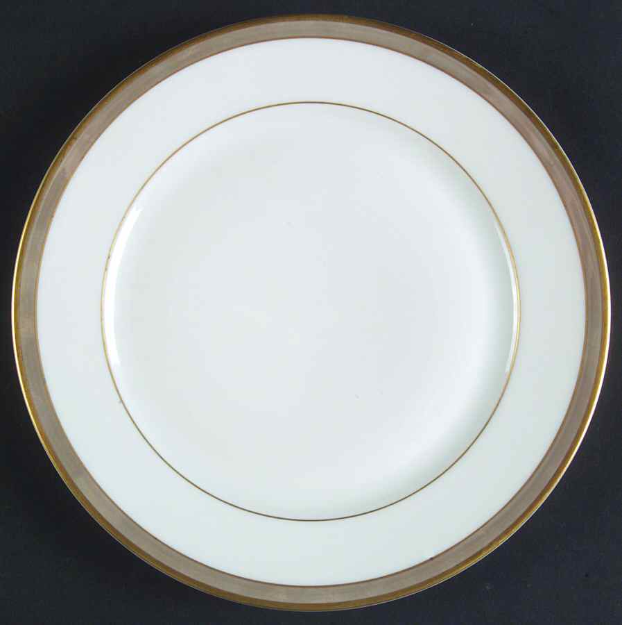 Golden Taupe Salad Plate by Heinrich - H&C-1