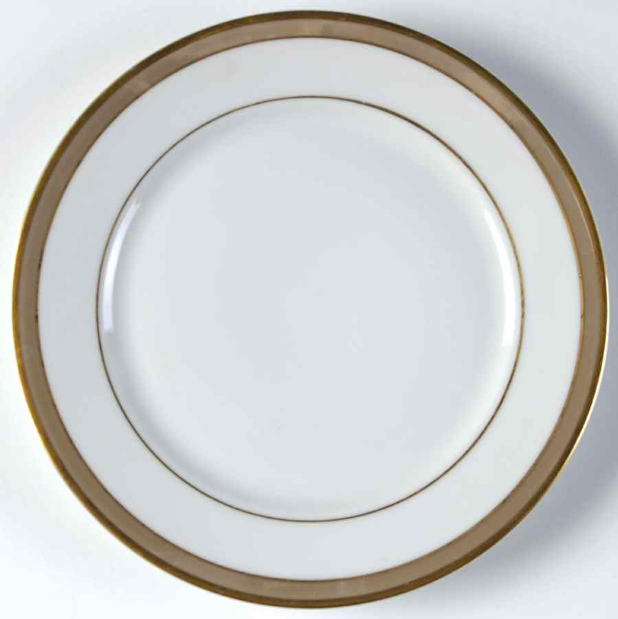 Golden Taupe Bread & Butter Plate by Heinrich - H&C-1