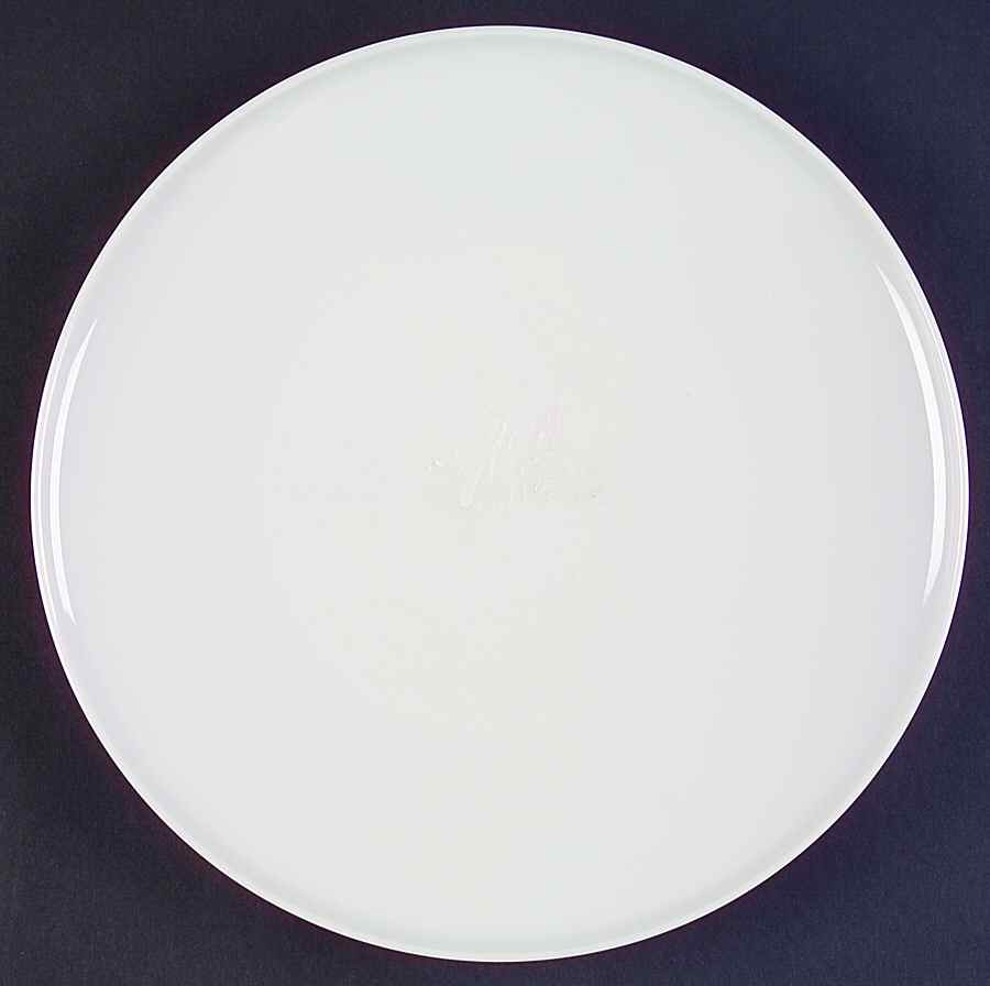 Grazie White Dinner Plate by Heinrich - H&C-1