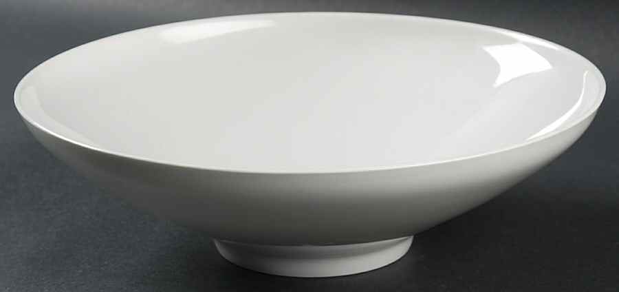Grazie White 9" Round Vegetable Bowl by Heinrich - H&C-1